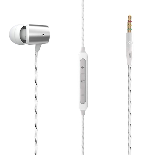 AUDIFINOS HOUSE OF MARLEY EARPHONES WIRED SILVER