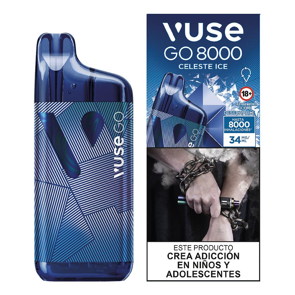VUSE GO MAX CELESTE ICE 8000