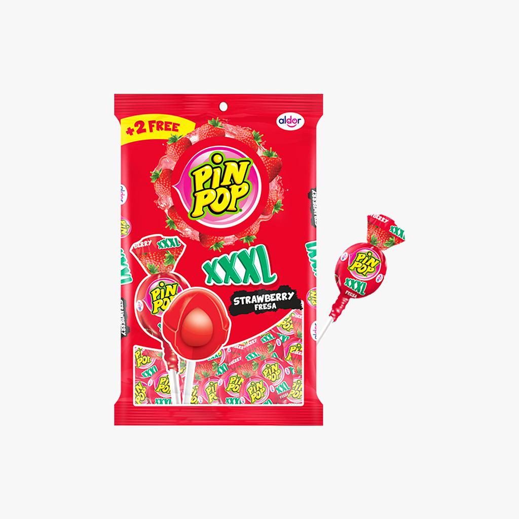 PIN POP BOMBONES XXXL FRESA