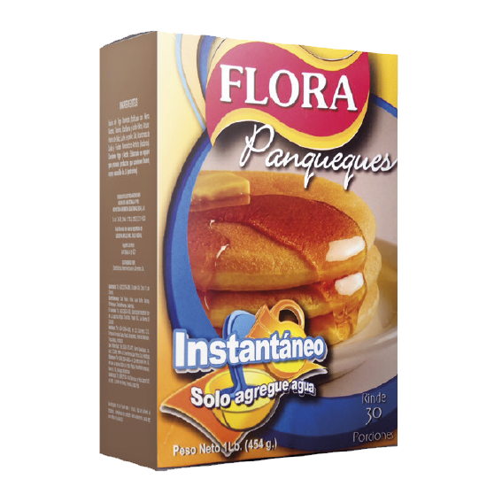 FLORA PANQUEQUES INSTANTANEO 454GRS