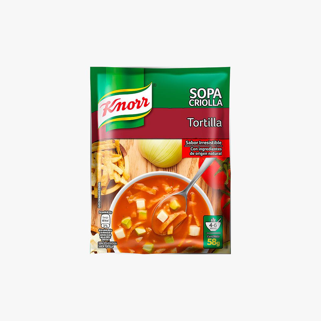 KNORR SOPA TORTILLA 58G