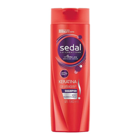 SEDAL SHAMPOO KERATINA CON ANTIOXIDANTE 190ML