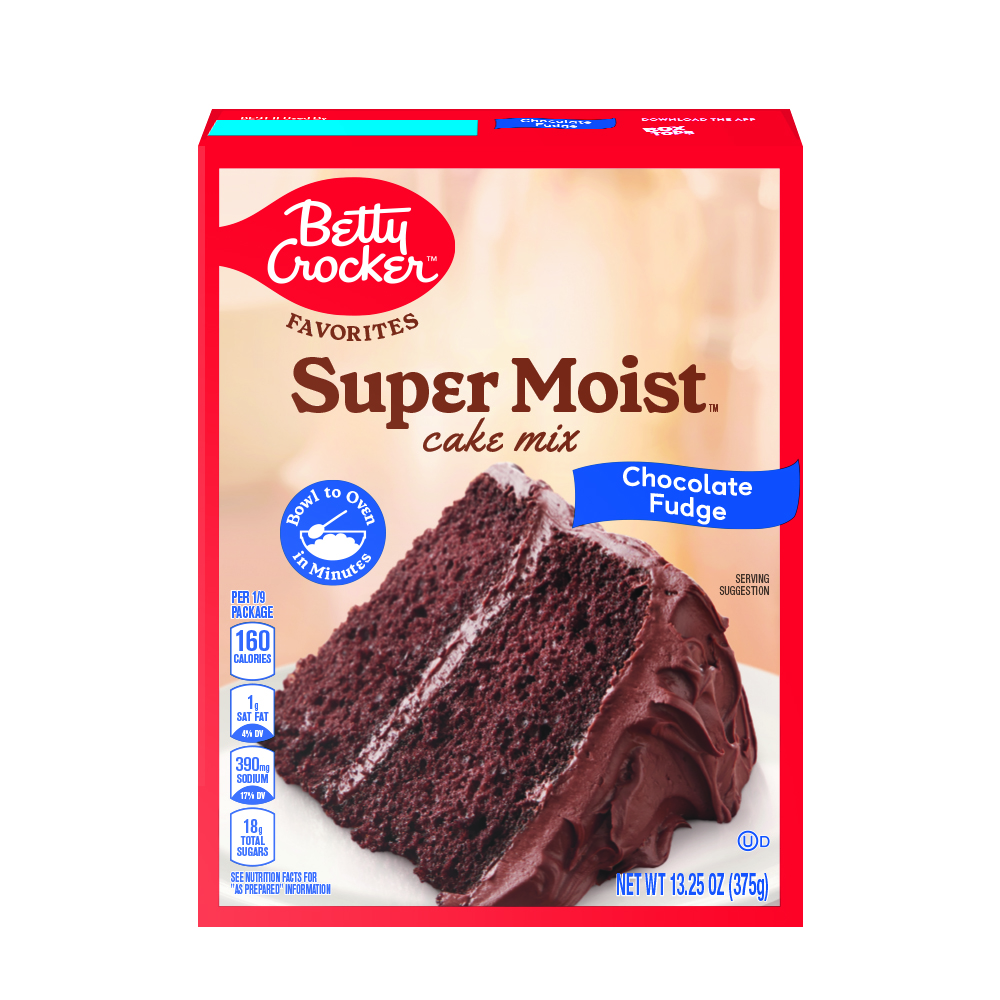 BETTY CROCKER SUPER MOIST DARK CHOCOLATE