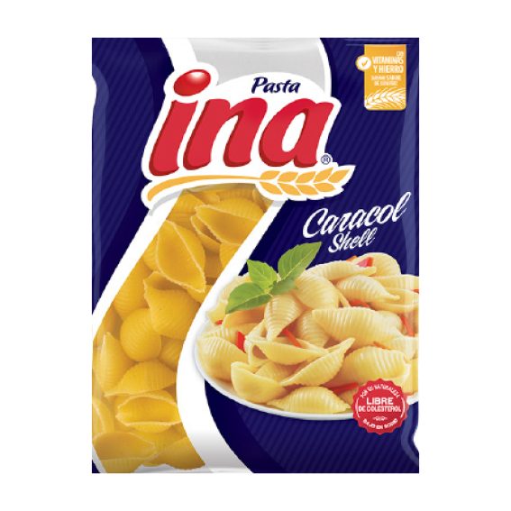 PASTA INA CARACOL 200G