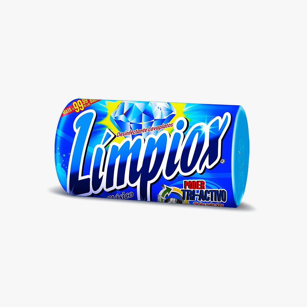 LAVAPLATOS LIMPIOX CILINDRO AZUL 260GRS