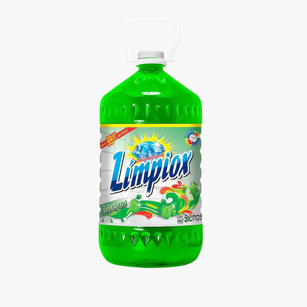 LIMPIOX DESINFECTANTE MANZANA VERDE 5LITROS