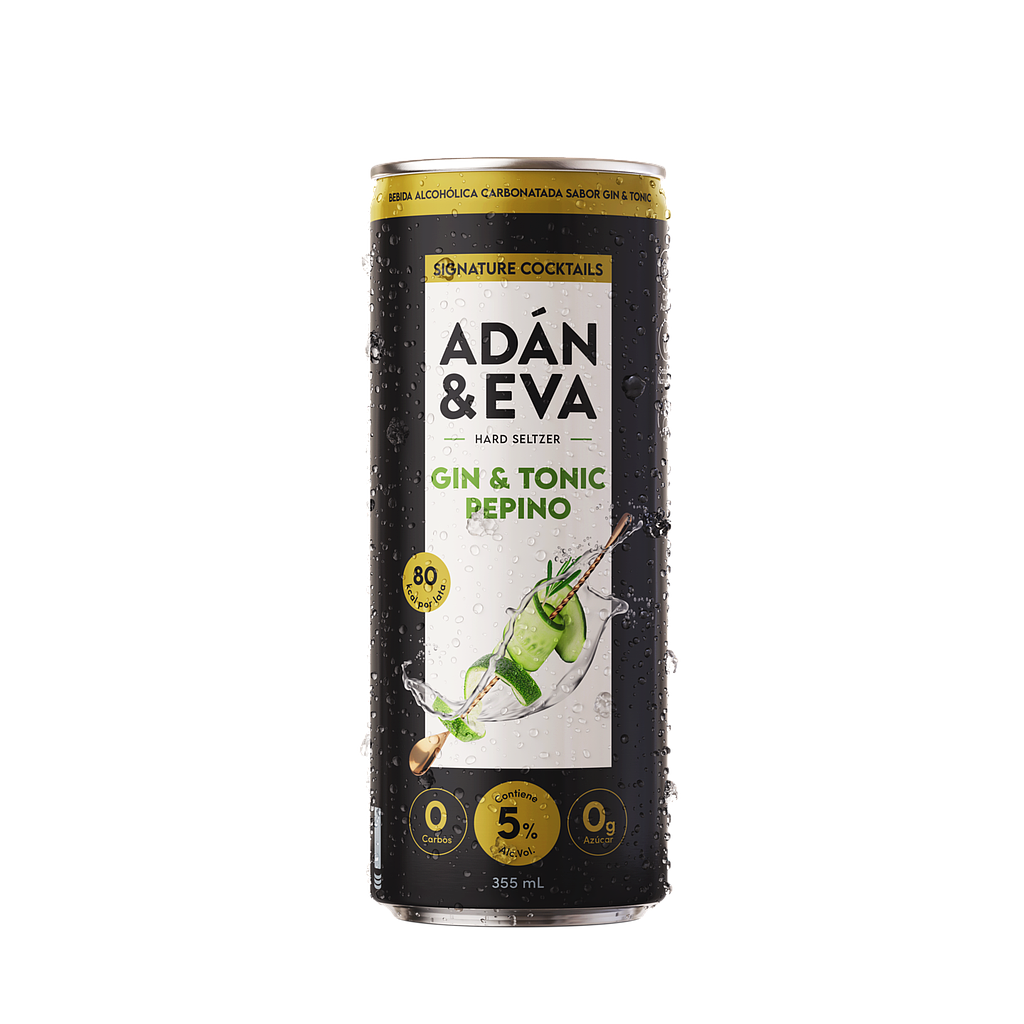 ADAN Y EVA GIN TONIC 355ML