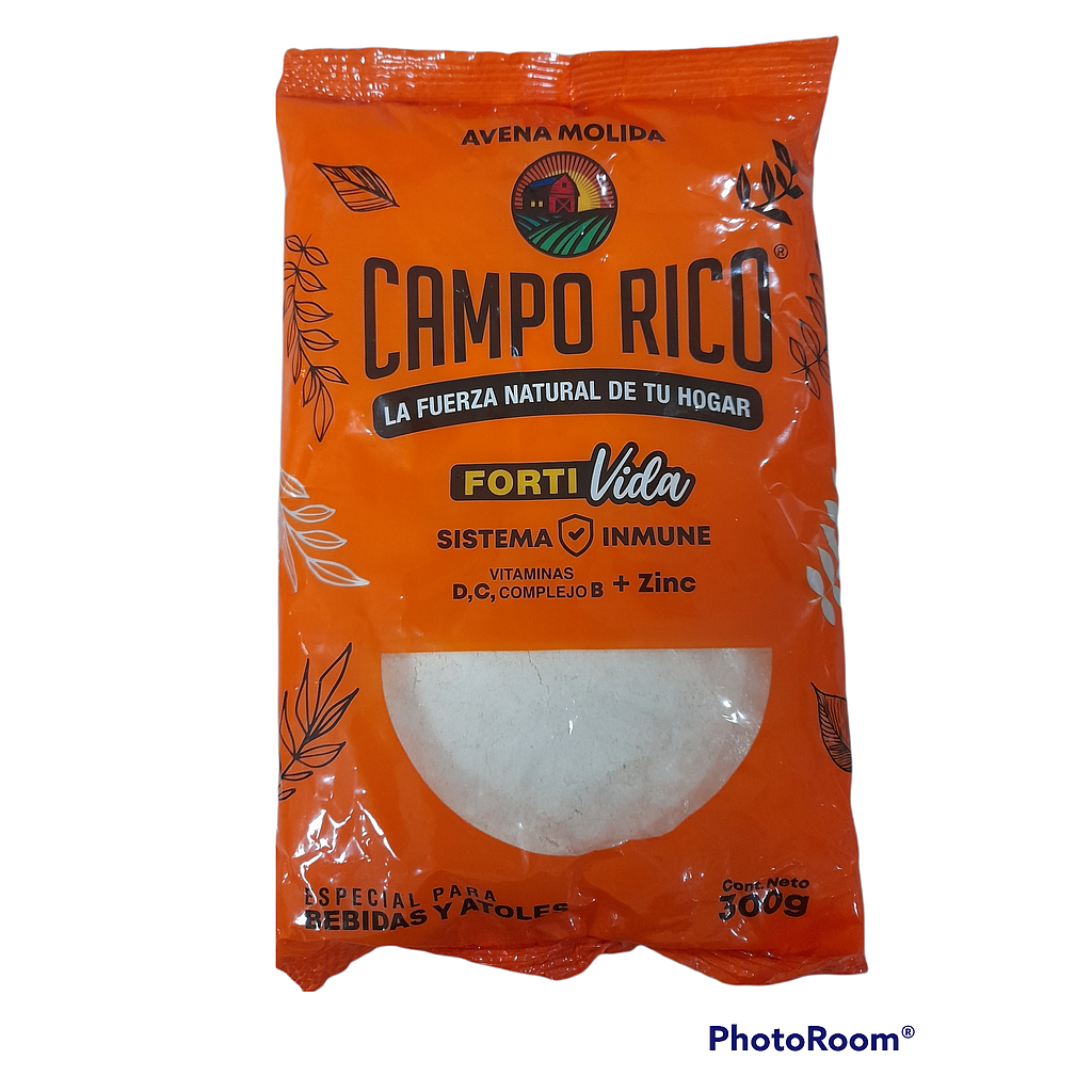 AVENA MOLIDA CAMPO RICO FORTIVIDA 300G