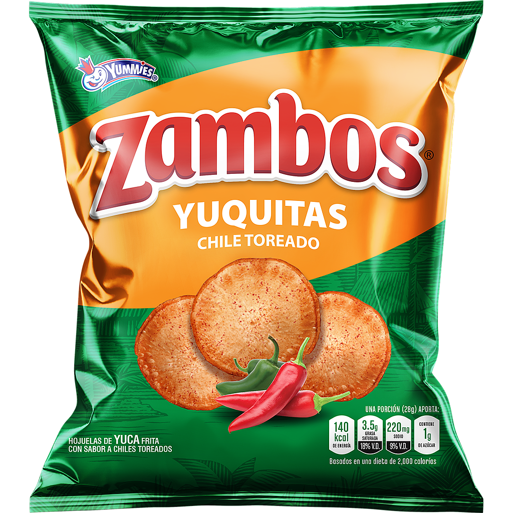 ZAMBOS YUQUITAS CHILE TOREADO 130G