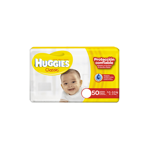 PAÑAL HUGGIES CLASICO G