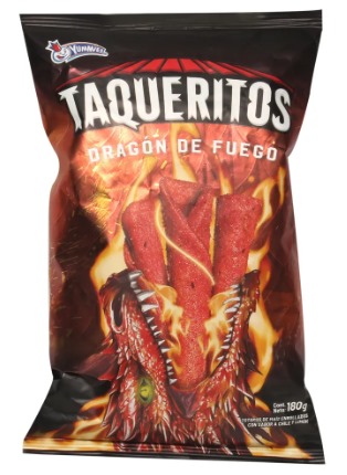 TAQUERITOS DRAGON FUEGO 180g